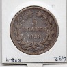5 francs Louis Philippe 1839 B Rouen TB, France pièce de monnaie