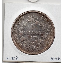 5 francs Hercule 1873 K Bordeaux TTB, France pièce de monnaie