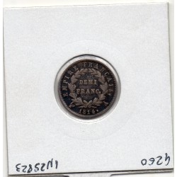 1/2 Franc Napoléon 1er 1814 A paris TTB+, France pièce de monnaie