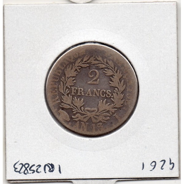 2 Francs Napoléon 1er An 13/12 I Limoges B-, France pièce de monnaie