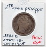 2 Francs Louis Philippe 1832 D Lyon TB-, France pièce de monnaie