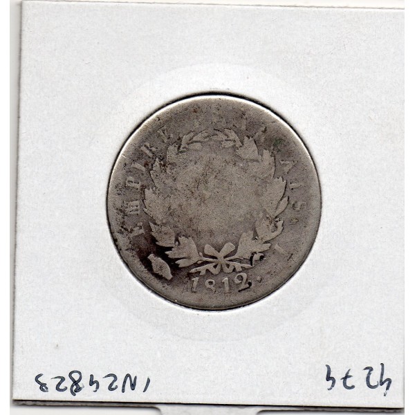 2 Francs Napoléon 1er 1812 I Limoges B-, France pièce de monnaie