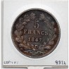 5 francs Louis Philippe 1847 A Paris Sup, France pièce de monnaie