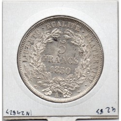 5 francs Cérès 1850 A Paris Sup+, France pièce de monnaie