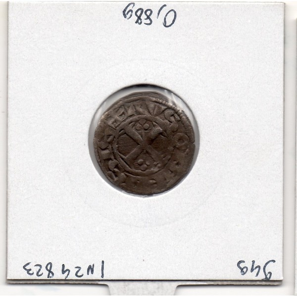 Duché de Bourgogne, Hugues IV (1162-1272) Denier Auxonne