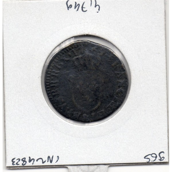 Demi Sol d'Aix a la vieille tête 1769 & Aix TB- Louis XV pièce de monnaie royale