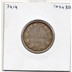 Finlande 1 Markka 1915 Spl, KM 3.2 pièce de monnaie
