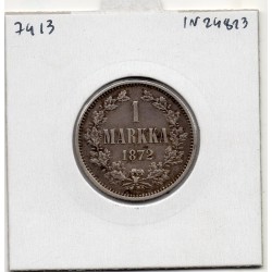 Finlande 1 Markka 1872 Sup-, KM 3.2 pièce de monnaie