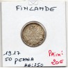 Finlande 50 pennia 1917 Spl, KM 2.2 pièce de monnaie