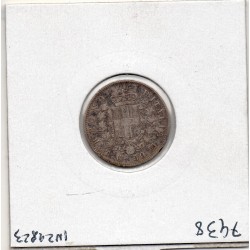Italie 50 centesimi 1863 T BN Turin TB+,  KM 4a.2 pièce de monnaie