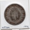 Italie 5 Lire 1879 R TTB rayée,  KM 20 pièce de monnaie