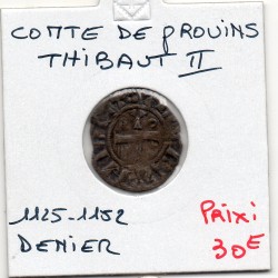 Champagne, Comté de Provins, Thibaut II (1125-1152) Denier