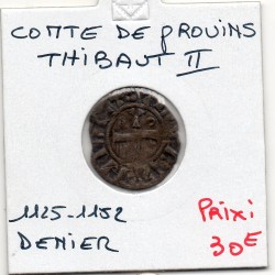 Champagne, Comté de Provins, Thibaut II (1125-1152) Denier