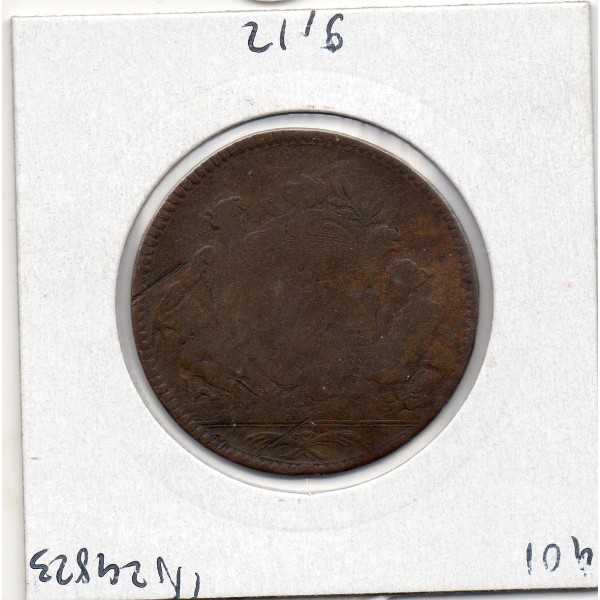 Jeton du Consulat de Lyon 1761, Prévot Jean-Baptiste Flachat 5eme prévoté