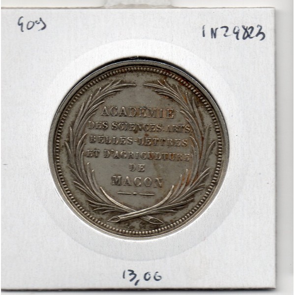 Medaille Ville de Macon académie des Sciences, arts et Belles-Lettres