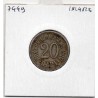 Serbie 20 para 1912 TTB, KM 20 pièce de monnaie
