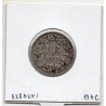 Suisse 1 franc 1876 B, KM 24 pièce de monnaie