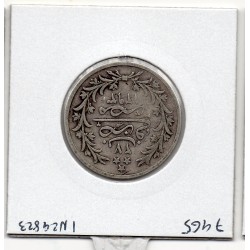 Egypte 5 qirsh 1293 AH an 27 - 1901 TTB, KM 294 pièce de monnaie