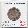 Grande Bretagne 1 shilling 1900 TB, KM 780 pièce de monnaie