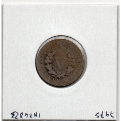 Etats Unis 5 cents 1889 AB, KM 112 pièce de monnaie