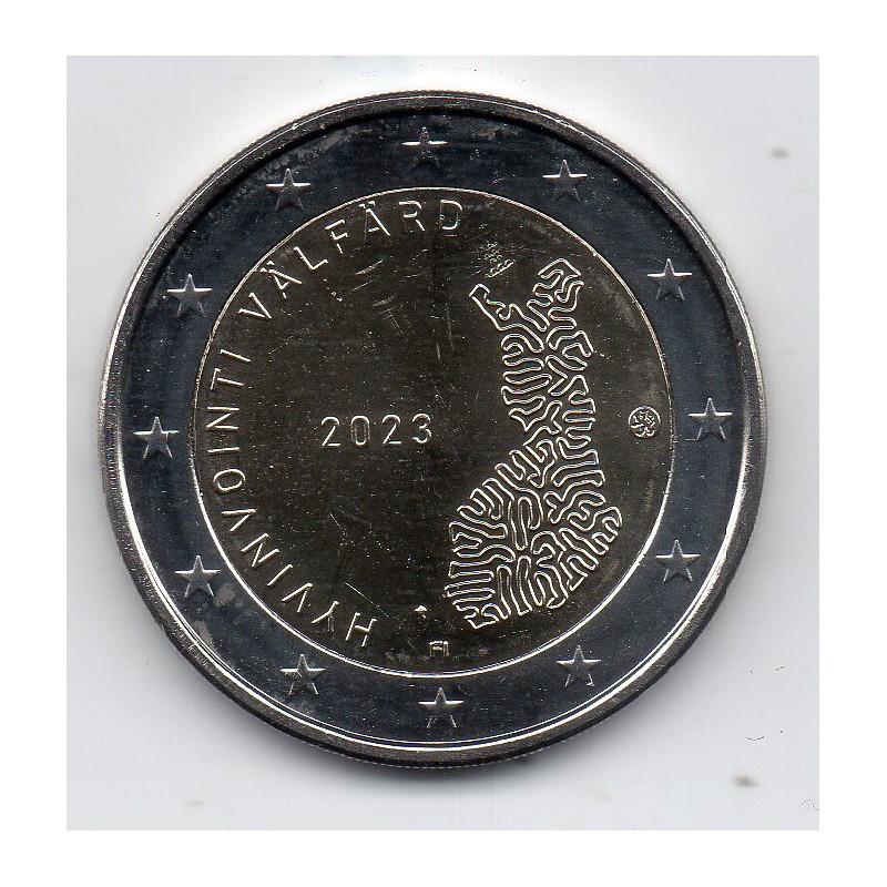 2 euro commémorative Finlande 2023 Services sociaux et de santé piece de monnaie €