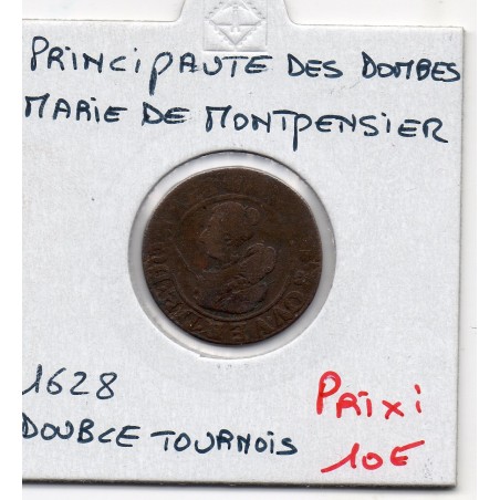 Principauté des Dombes, Marie de Bourbon Montpensier (1628) Double Tournois