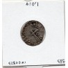 Denier de Dreux 1er type Louis VI (1108-1137) pièce de monnaie royale