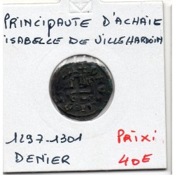 Croisade Principauté d'Achaie, Isabelle de Villehardouin  (1297-1301) denier