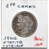 2 Francs Cérès 1871 Avec légende moyen A TB, France pièce de monnaie