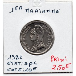 1 franc Marianne 1992 Spl, France pièce de monnaie