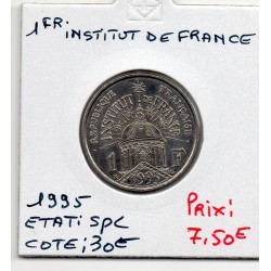 1 franc Institut Nickel 1995 Spl, France pièce de monnaie