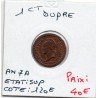 1 centime Dupré An 7 A paris Sup, France pièce de monnaie