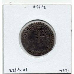 Karolus Charles VIII (1488) Troyes pièce de monnaie royale