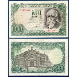 Espagne Pick N°154 faux, TB Billet de banque de 1000 pesetas 1971