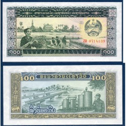 Laos Pick N°30r remplacement, Billet de banque de 100 Kip 1979