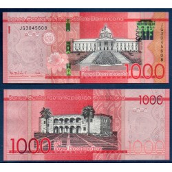 Republique Dominicaine Pick N°193f, Billet de banque de 1000 Pesos 2021