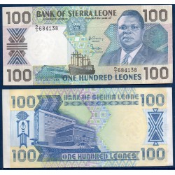 Sierra Leone Pick N°18a, Billet de banque de 100 leones 1988