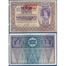 Autriche Pick N°66, Sup Billet de banque de 10000 Kronen 1919