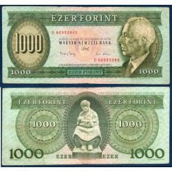 Hongrie Pick N°176b, TB Billet de banque de 1000 Forintz 1993