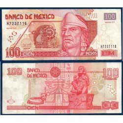 Mexique Pick N°118i, TTB Billet de Banque de 100 pesos 2006