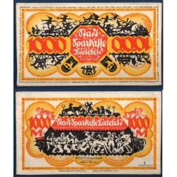 Bielefeld Gross Notgeld 1000 mark, 1922 en tissus ou soie