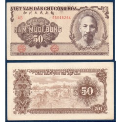Viet-Nam Nord Pick N°61b, Spl Billet de banque de 50 Dong 1951