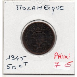 Mozambique 50 centavos 1945 TTB, KM 73 pièce de monnaie