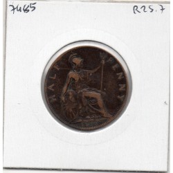 Grande Bretagne 1/2 Penny 1898 TTB, KM 789 pièce de monnaie