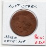 10 centimes Cérès 1873 K Bordeaux B, France pièce de monnaie