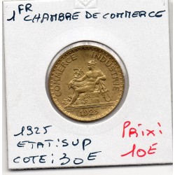 Bon pour 1 franc Commerce Industrie 1925 Sup, France pièce de monnaie