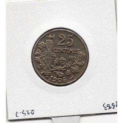 25 centimes Patey 1905 Sup-, France pièce de monnaie