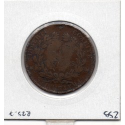 Monnaie 10 centimes Ceres 1888 contremarqué R