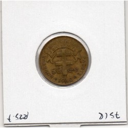 AEF Afrique Equatoriale Française 50 centimes 1942 TTB-, Lec 8 pièce de monnaie