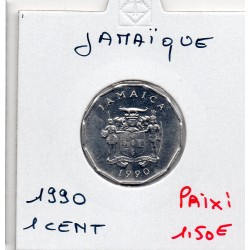 Jamaique 1 cent 1990 Sup,  KM 64 pièce de monnaie